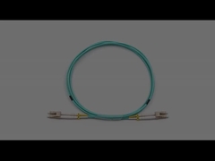 LC/UPC naar LC/UPC Duplex Multimode OM3 OFNR Fiber Optic Patch Cable 2.0mm