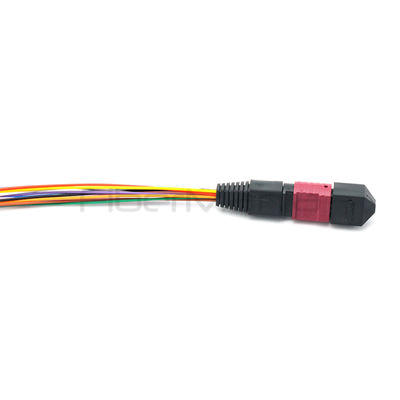 MTP to LC MPO Fanout Cable with Corning ClearCurve Fiber and Plug and Play Ready for High Performance